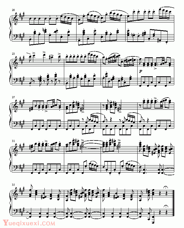 柴科夫斯基-Peter Ilyich Tchaikovsky 《四小天鹅》舞曲钢琴名人名曲独奏