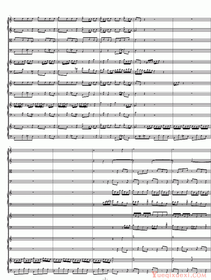 巴哈 Bach, Johann Sebastian 四羽管键琴协奏曲 BWV1065 钢琴谱