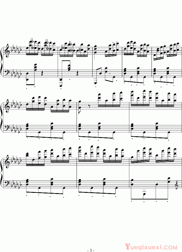 肖邦chopin 肖邦練習曲Op.25 Nr9