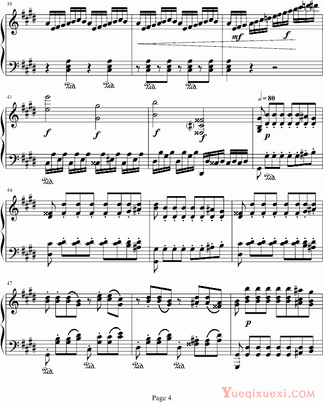 贝多芬 beethoven 月光奏鸣曲第三乐章