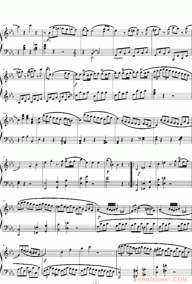 莫扎特 c小调第十四钢琴奏鸣曲(K.457)