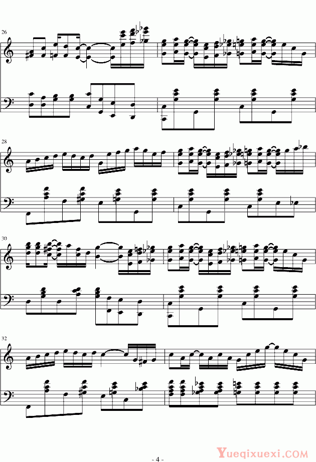 拉格泰姆 Scott Joplin the entertainer 完整版 钢琴谱