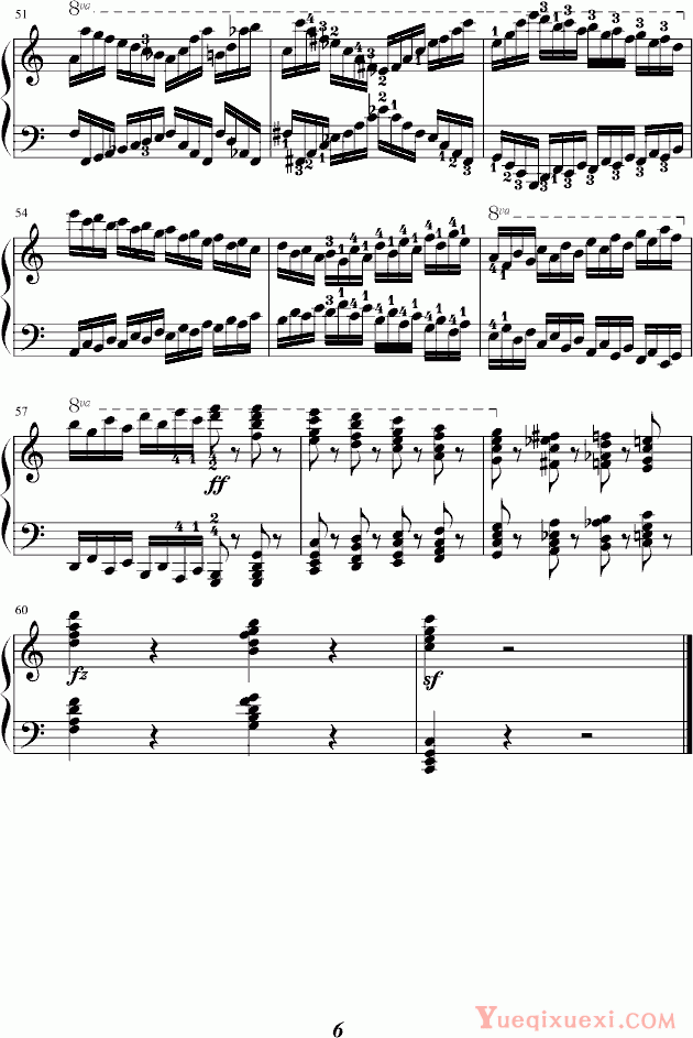 车尔尼 Czerny 299最难练习曲