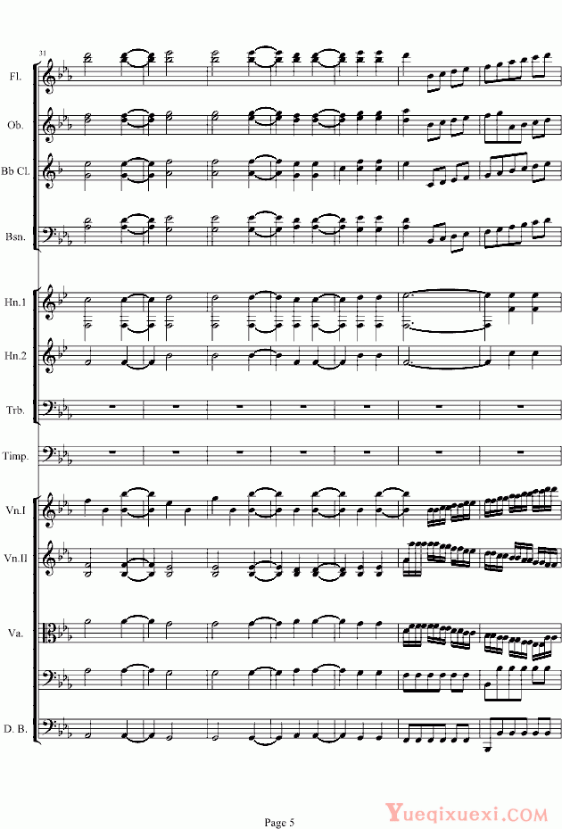贝多芬 第三交响曲第一乐章