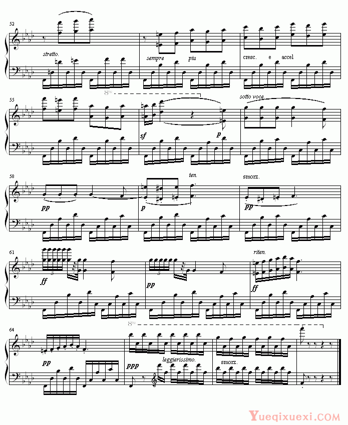 肖邦 chopin 练习曲Op.10 Nr.9