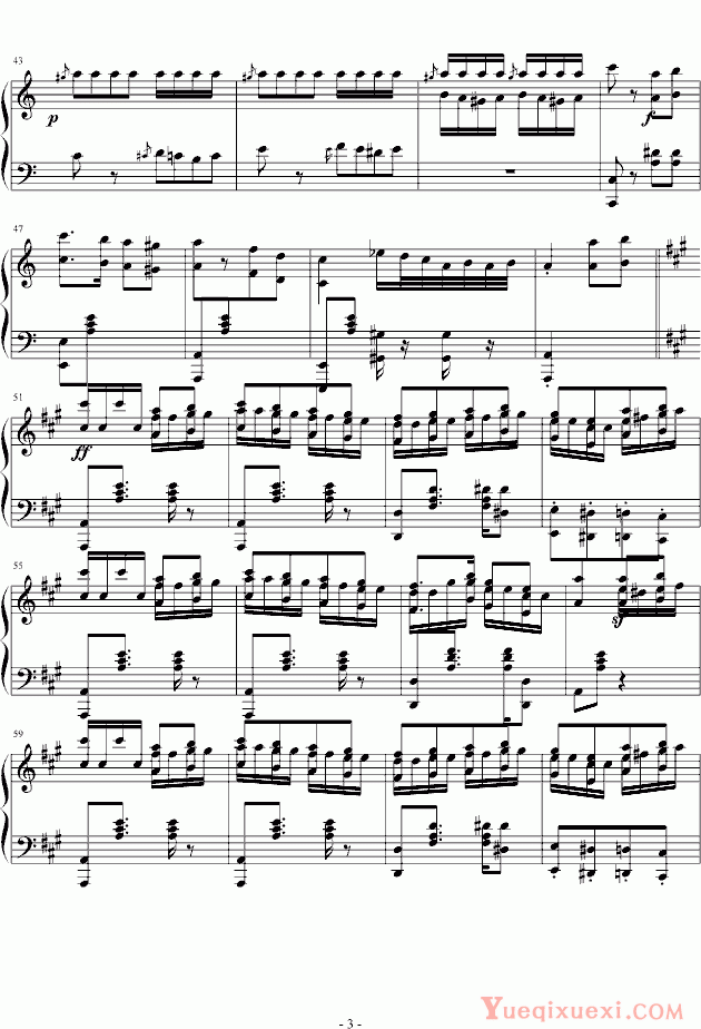 莫扎特 土耳其进行曲爵士版钢琴谱