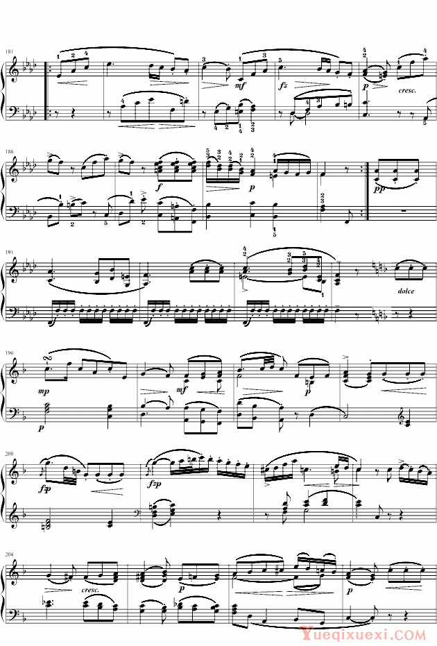 莫扎特 C大调第十钢琴奏鸣曲