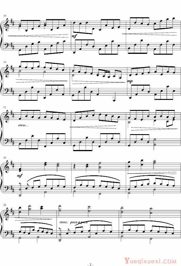 帕赫贝尔 Pachelbel 卡农正版 钢琴谱