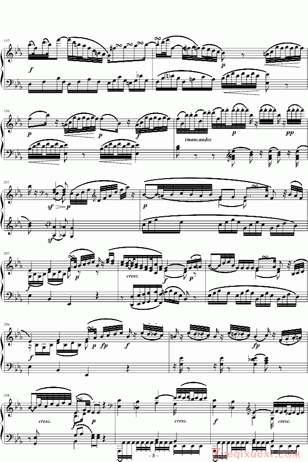 莫扎特 c小调第十四钢琴奏鸣曲(K.457)