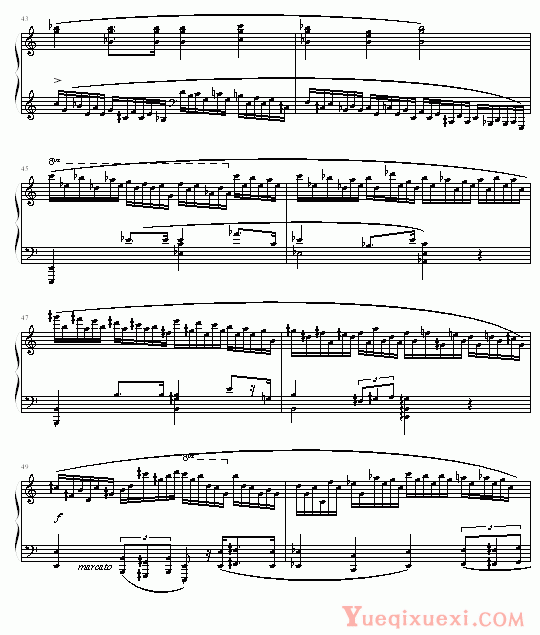 肖邦-chopin 肖邦练习曲第２３首