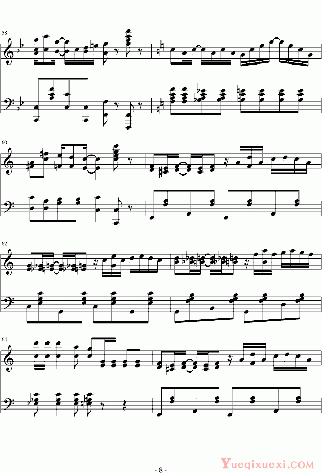 拉格泰姆 Scott Joplin the entertainer 完整版 钢琴谱