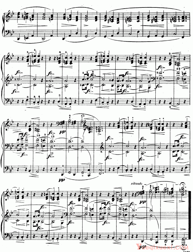 肖邦-chopin g小调夜曲作品15号 OP15 NO.3