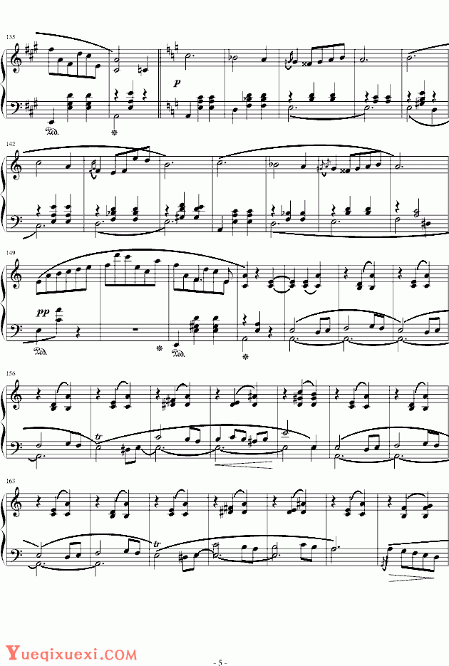 chopin《肖邦圆舞曲Op34No.2》钢琴谱