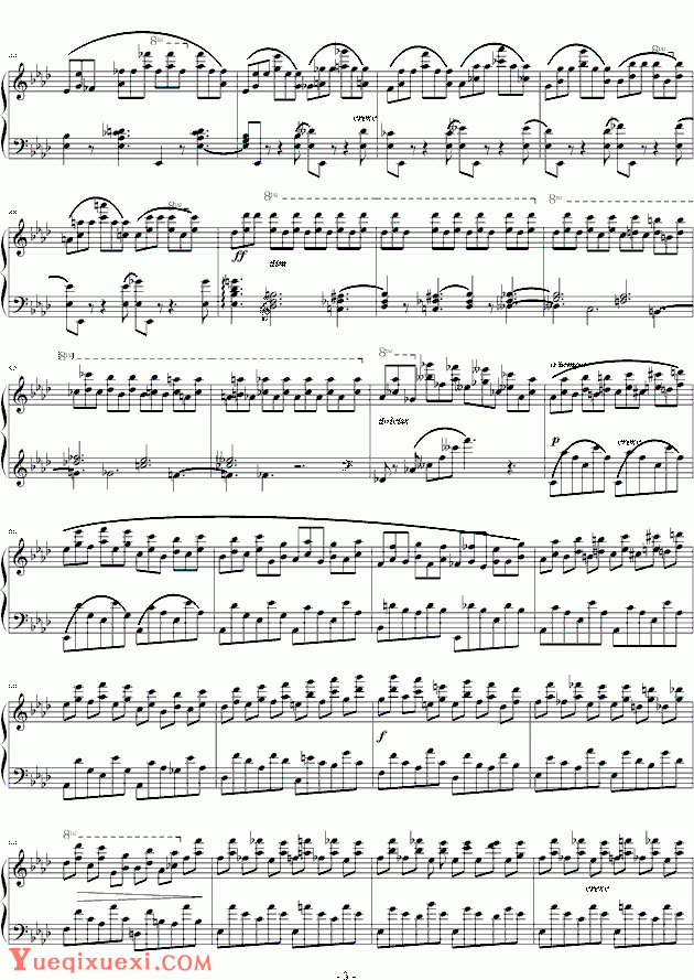 chopin《肖邦练习曲-Etude OP.10 No.10》钢琴谱