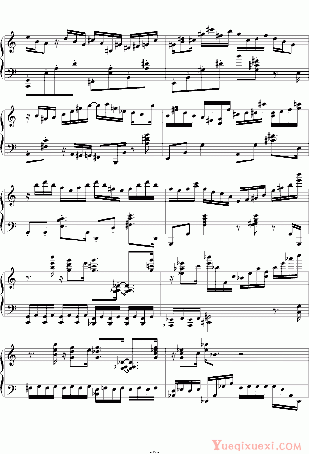 尼古拉·凯帕斯汀 Nikolai Kapustin Concert Etude Op.40 No.1 Prelude 钢琴谱