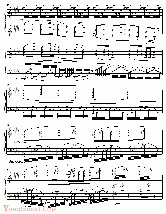 拉威尔-Ravel 水之嬉戏（钢琴名人名曲)