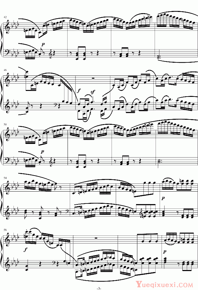 库劳 小奏鸣曲Op.20.No.3第三乐章 钢琴谱