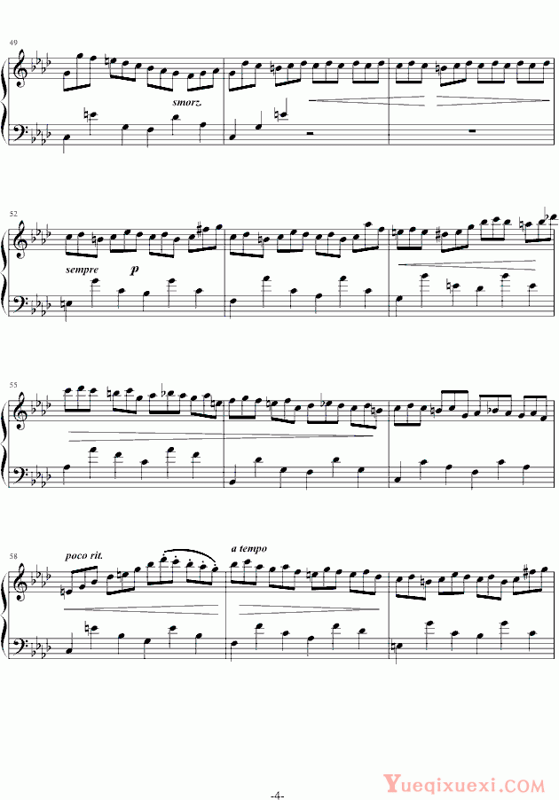 肖邦-chopin 练习曲Op.25 No.2
