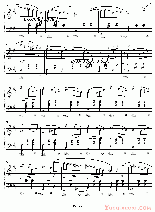 肖邦 chopin b小调圆舞曲 Op.69 No.2