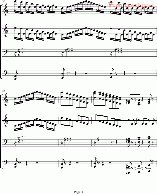 贝多 -beethoven 悲怆 第三乐章 V3 钢琴谱
