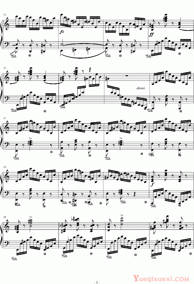 车尔尼 Czerny 练习曲Op.740 No.31