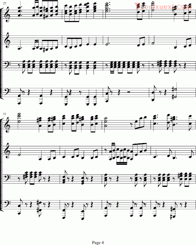 贝多 -beethoven 悲怆 第三乐章 V3 钢琴谱