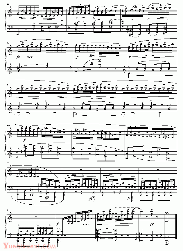 肖邦-chopin OP10No7(钢琴名人名曲)