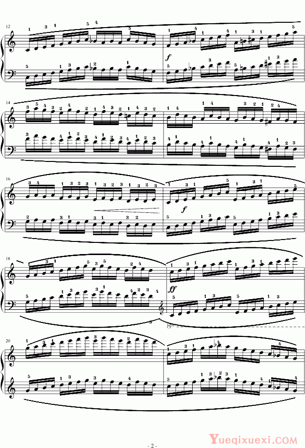 车尔尼Czerny 车尔尼Op849 No.30 钢琴谱