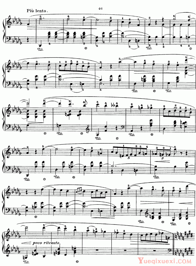 肖邦-chopin 钢琴圆舞曲64-2