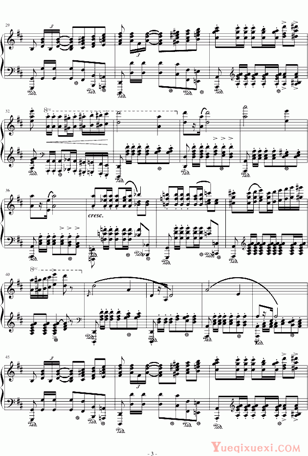 肖邦-chopin 波兰军队舞曲-Op.40 No.1