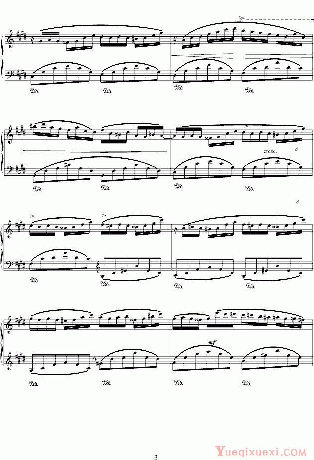 肖邦 chopin 幻想即兴曲Op.66