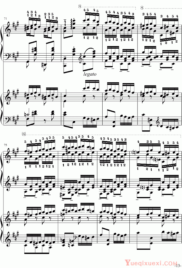 莫扎特 Turkish March钢琴谱