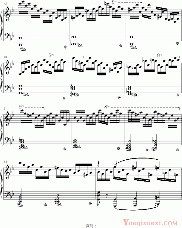 车尔尼-Czerny 练习曲　NO.14