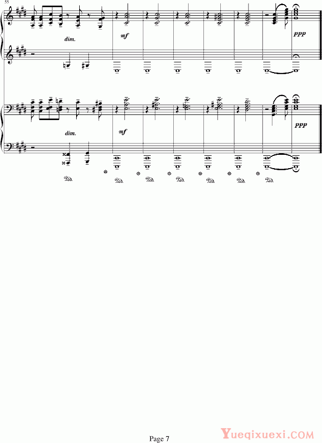 拉赫马尼若夫 #c小调前奏曲Op.3-2