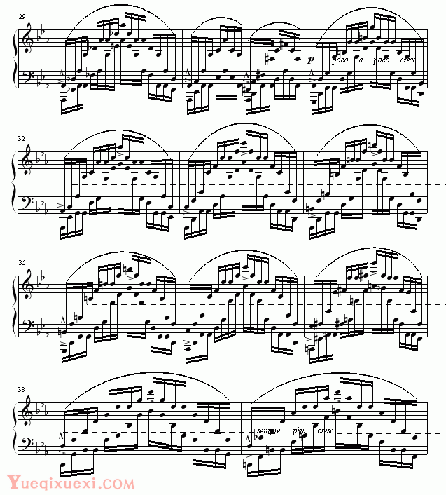 肖邦-chopin 练习曲OP25No12(钢琴名人名曲)
