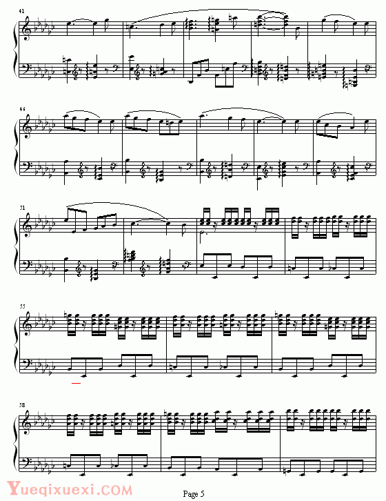 柴科夫斯基-Peter Ilyich Tchaikovsky 《天鹅湖组曲》之四 双人舞（钢琴名人名曲)