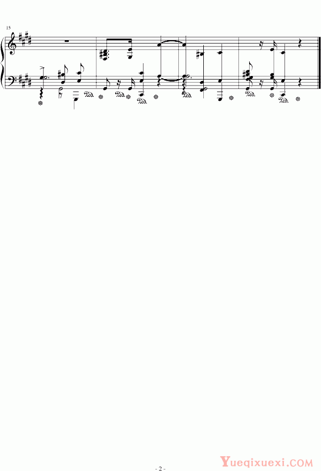 肖邦 chopin 升c小调前奏曲 Op.28 No.10