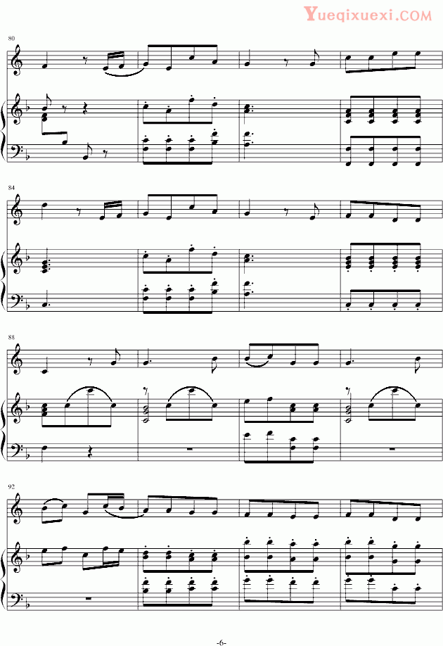 莫扎特 小奏鸣曲第二乐章 钢琴谱
