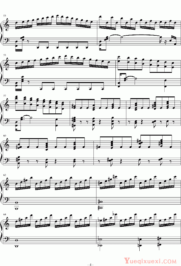 贝多芬 悲怆第三乐章 钢琴谱