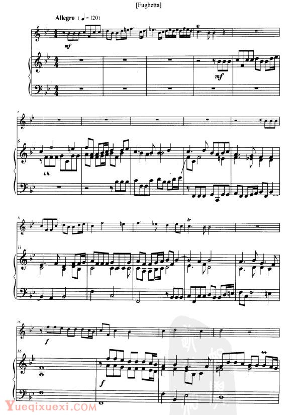 小号独奏小品集：第二奏鸣曲 ［德］戈弗雷 凯勒