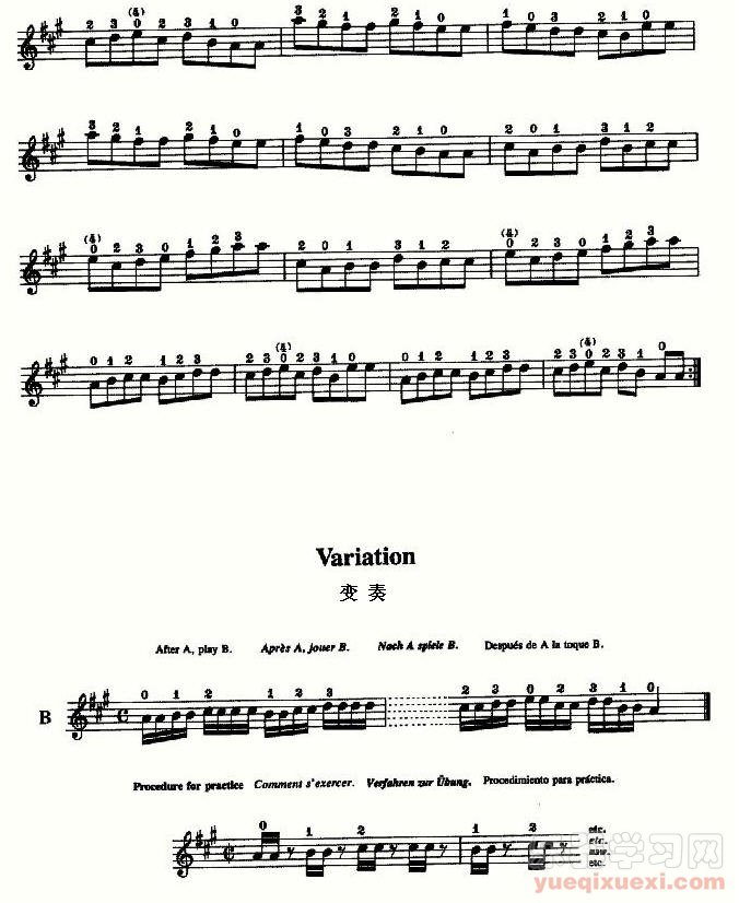 小提琴自学讲座第九课——《无穷动》快板练习