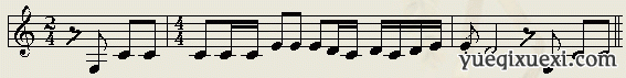 基础-节奏、节拍、拍子、小节（四）