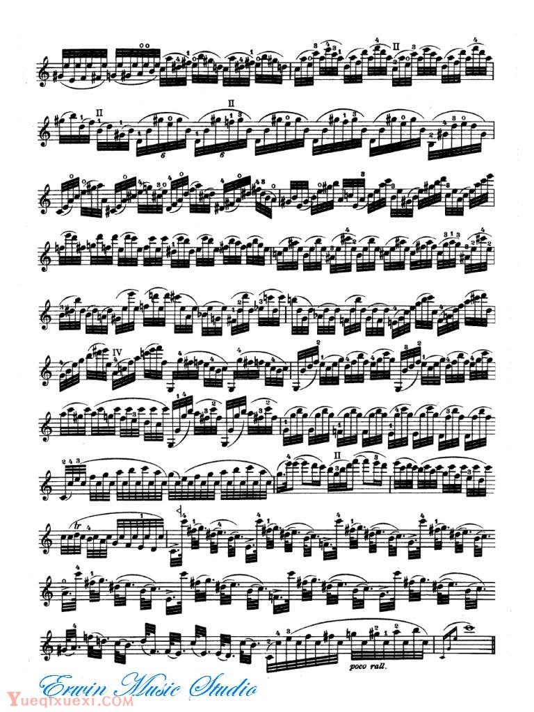 加维尼耶-小提琴24首隨想曲(Matinees)01