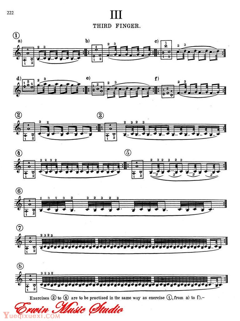 德米特里 康斯坦丁 多尼斯,基本颤音的练习,作品.18 练习曲谱