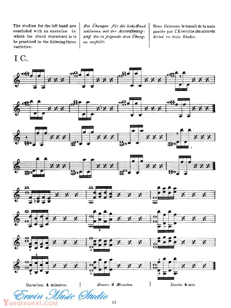 弗莱什-小提琴音价体系