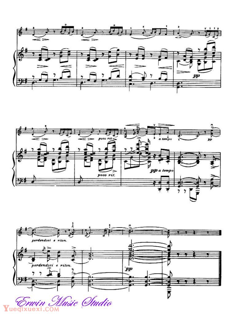克莱斯勒-牧歌Piano Fritz Kreisler,  Pastoral