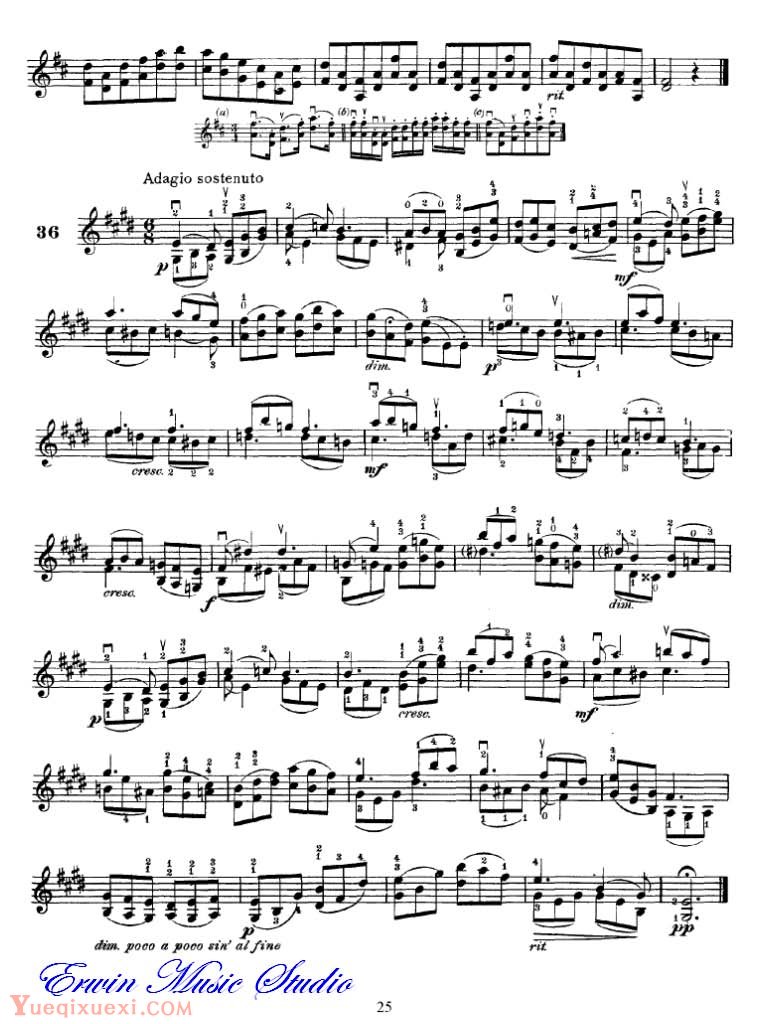 霍夫曼-小提琴双音练习曲02