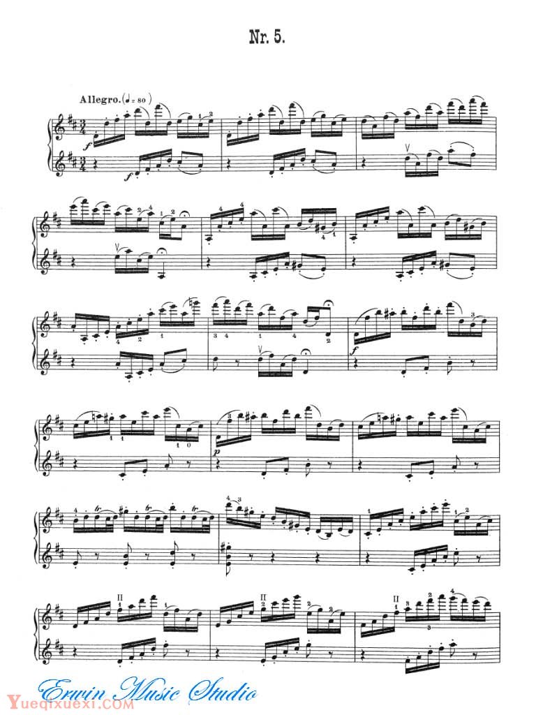 加维尼耶-小提琴24首隨想曲02