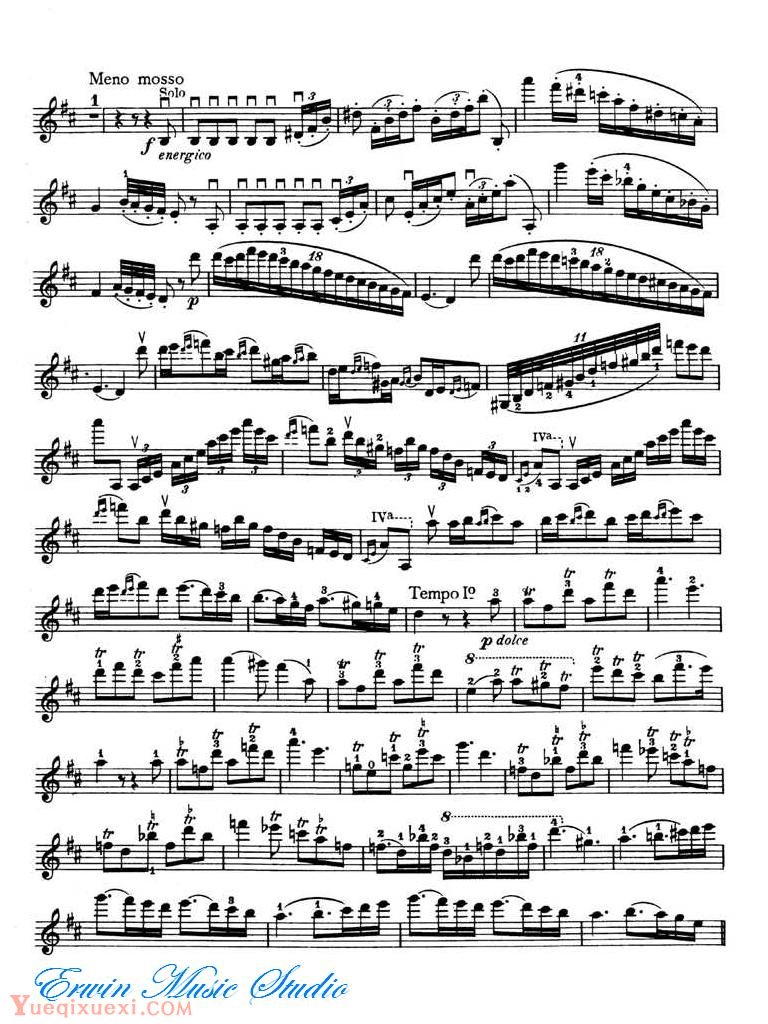 克莱斯勒-帕格尼尼-钟 作品7The Bell (La campanella)Op.7