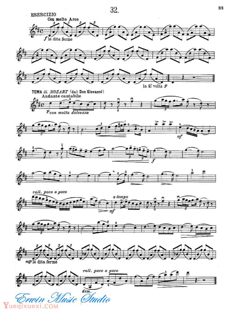 丹克拉小提琴 36首容易旋律 作品 4802